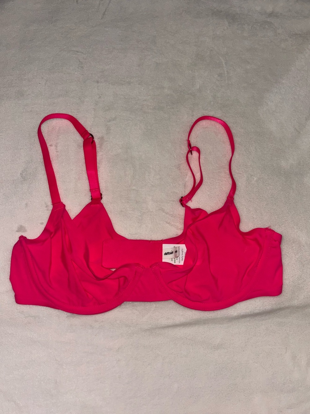 Aerie Pink Bralette - Hot Pink Comfort